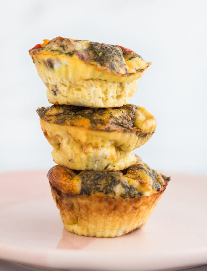 Portobello Egg Muffins - Half Dozen