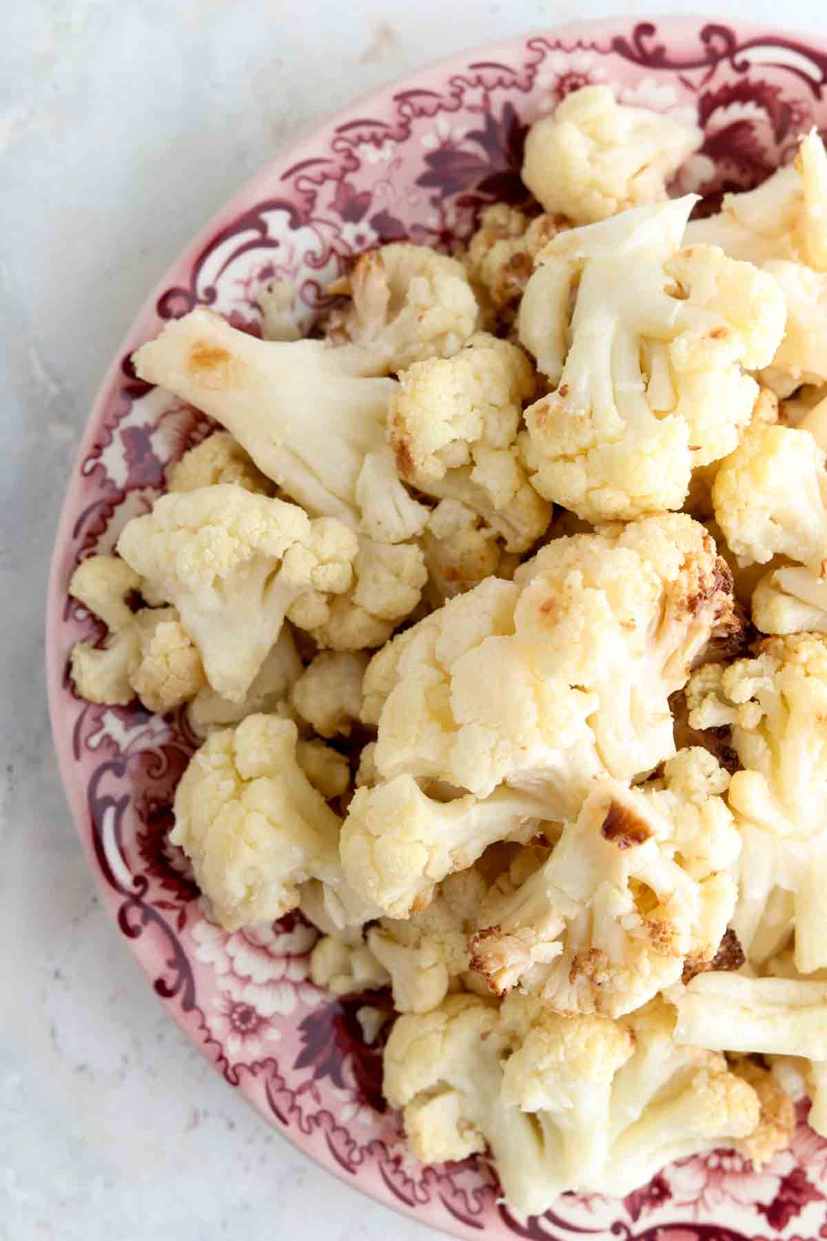 Container of Roasted Cauliflower