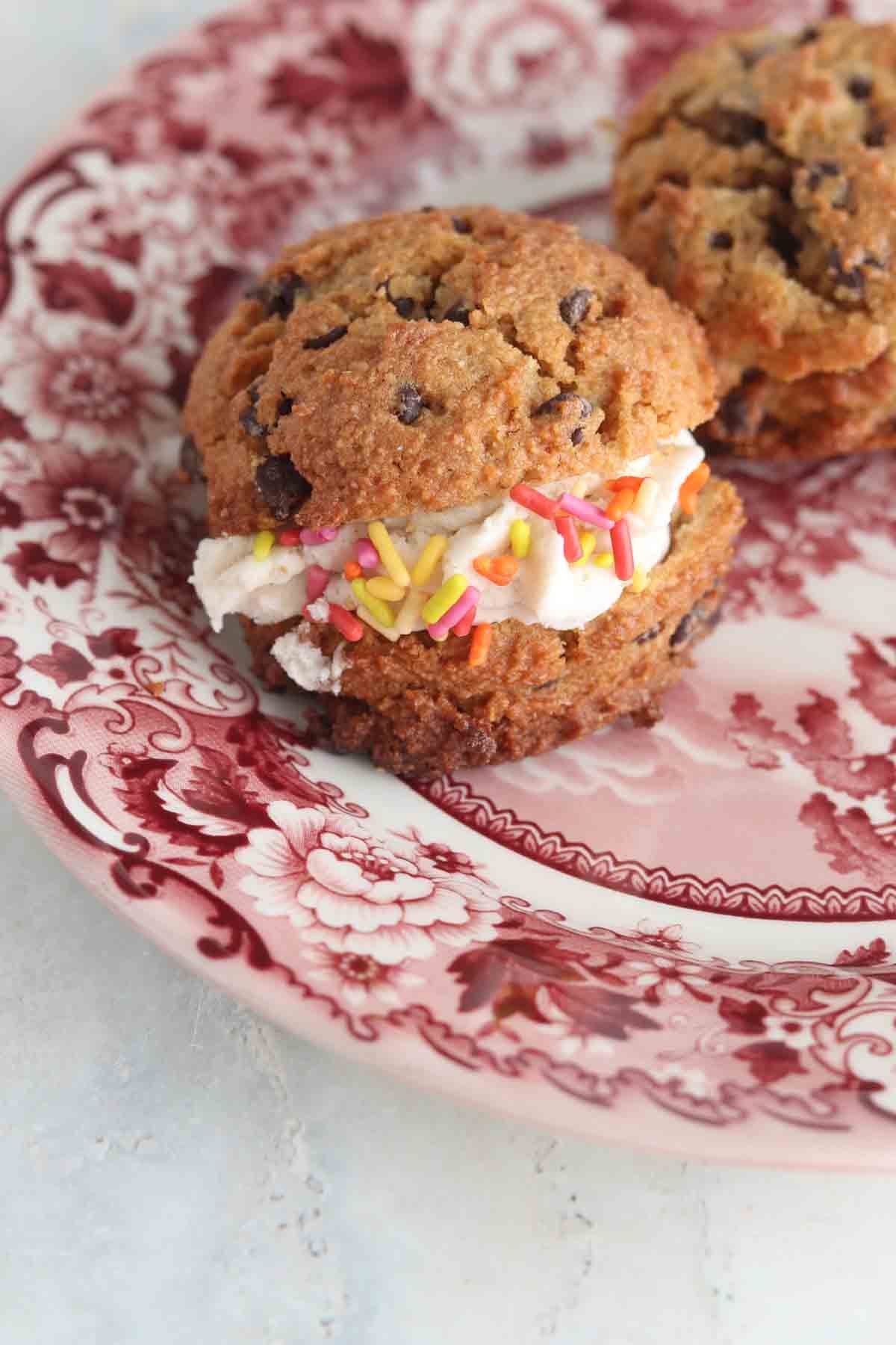Chocolate Chip Cookie Sandwich - One Dozen