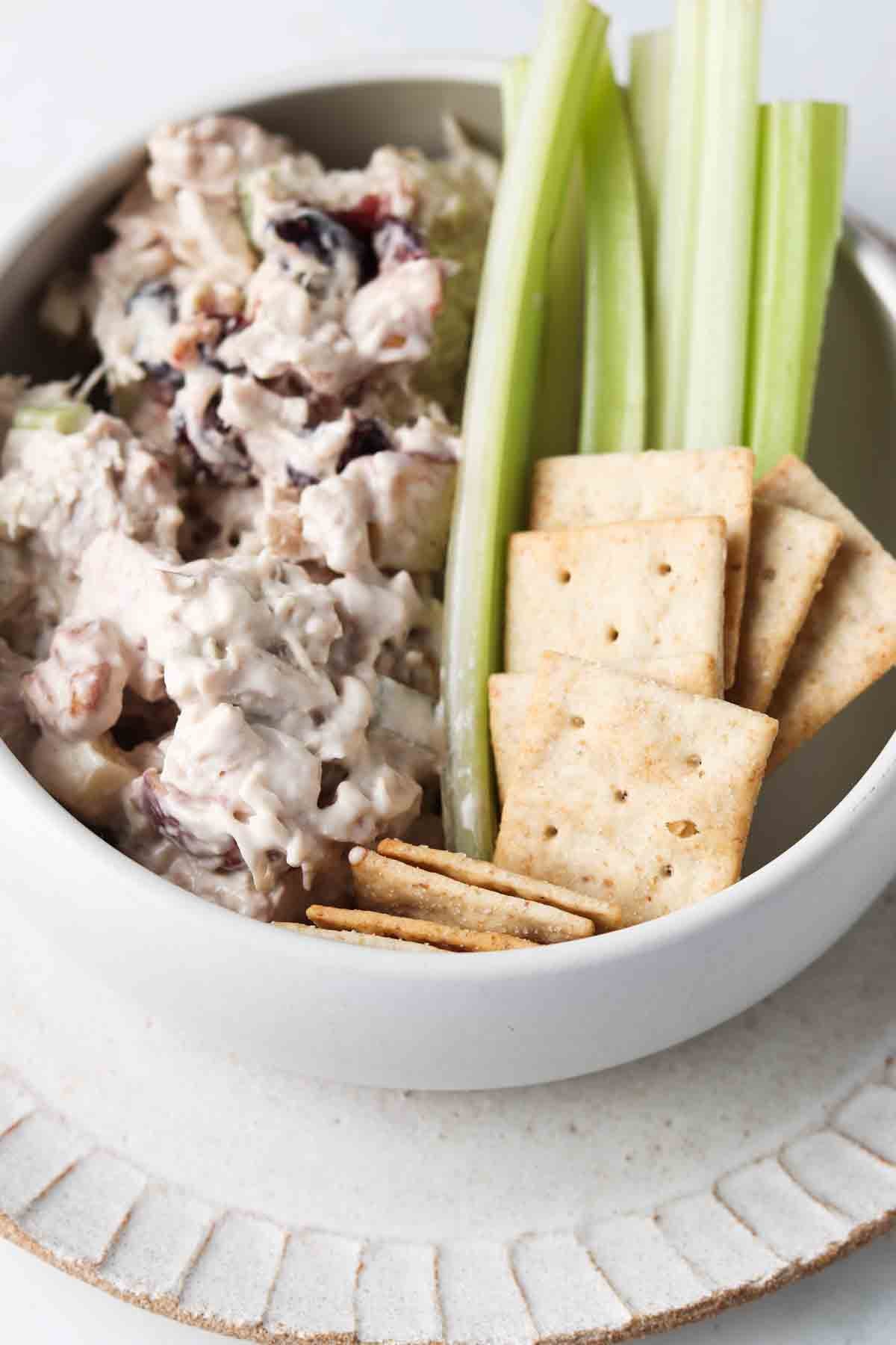 Creamy Apple and Cranberry Chicken Salad - REGULAR Portion