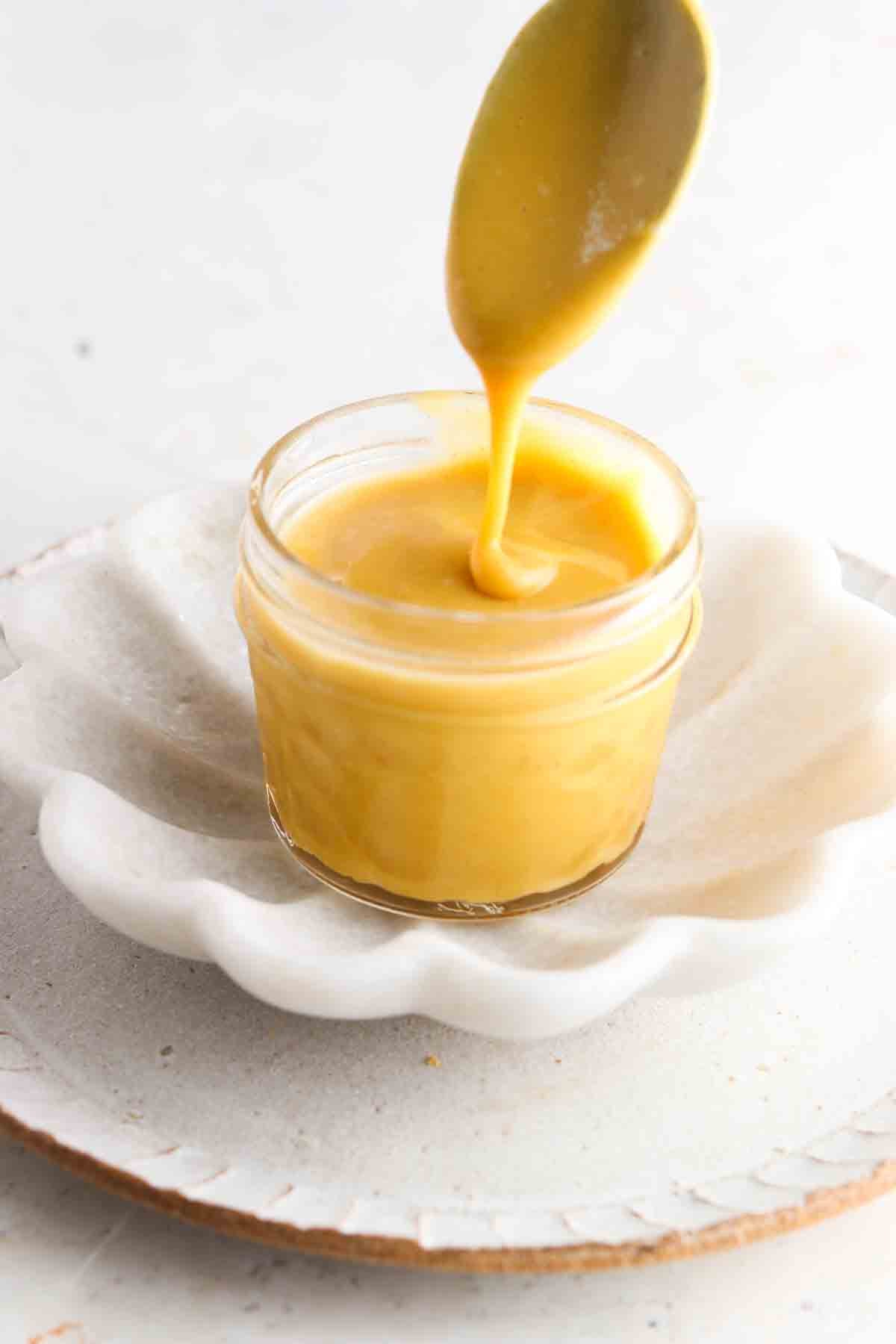16 ounce Container of Honey Mustard Dressing