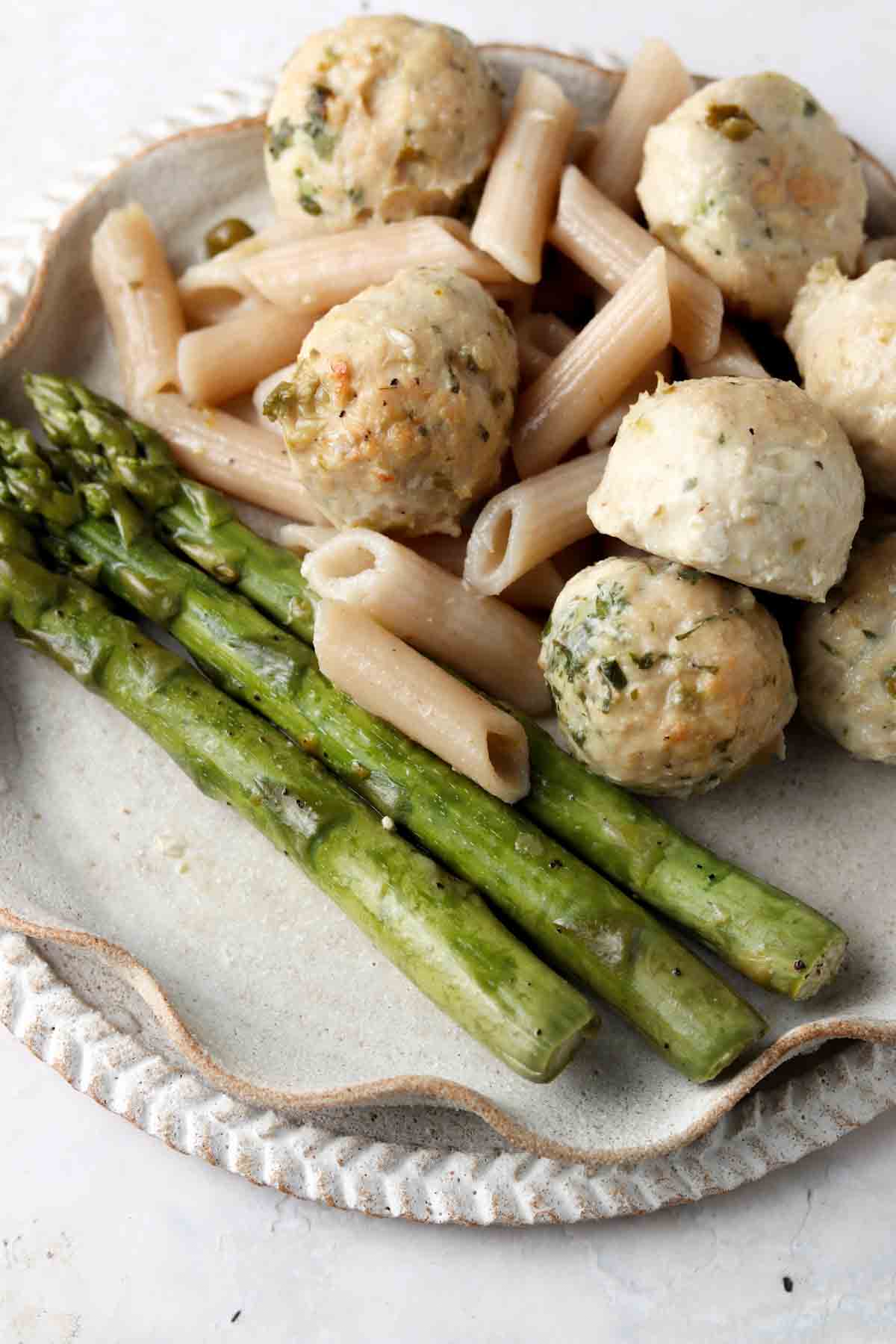 Chicken Piccata Meatballs - MINI Portion