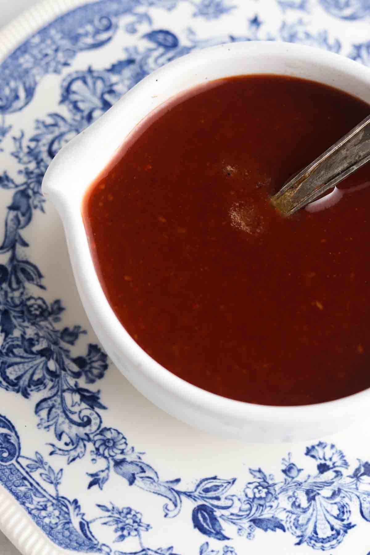 8 ounce Container of Sticky Honey Ginger Sauce