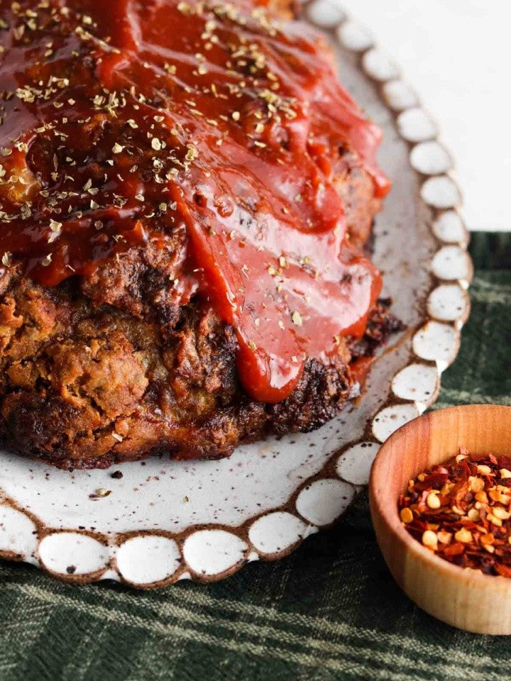 BBQ Glazed Meatloaf - BEEF - REGULAR Portion