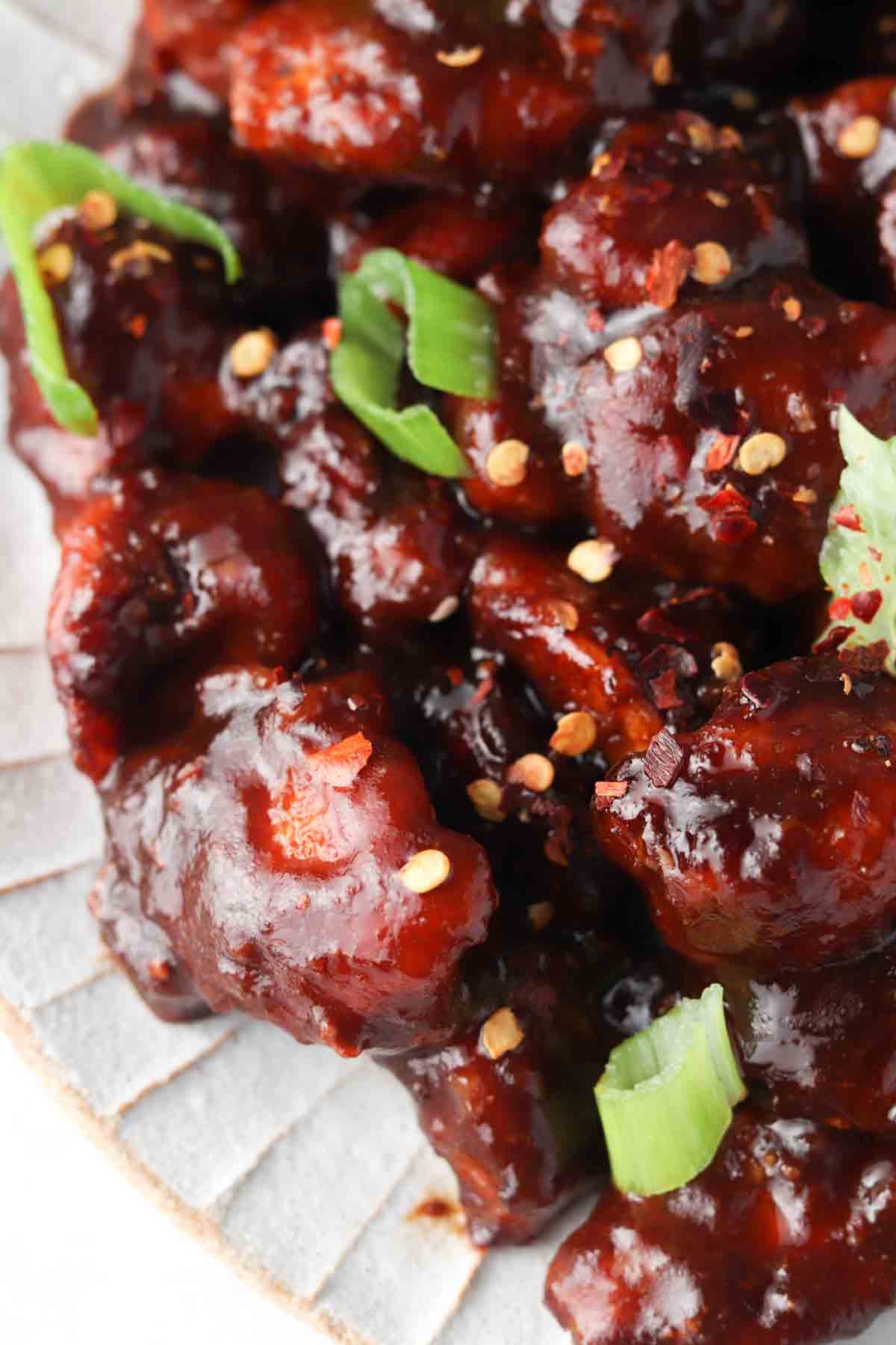 *PROTEIN AND SAUCE ONLY* General Tso's Chicken - CHICKEN THIGHS - REGULAR Portion