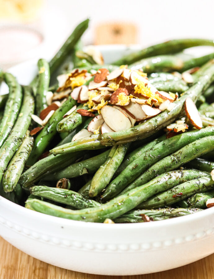 Individual Serving of Lemon Dill Green Beans