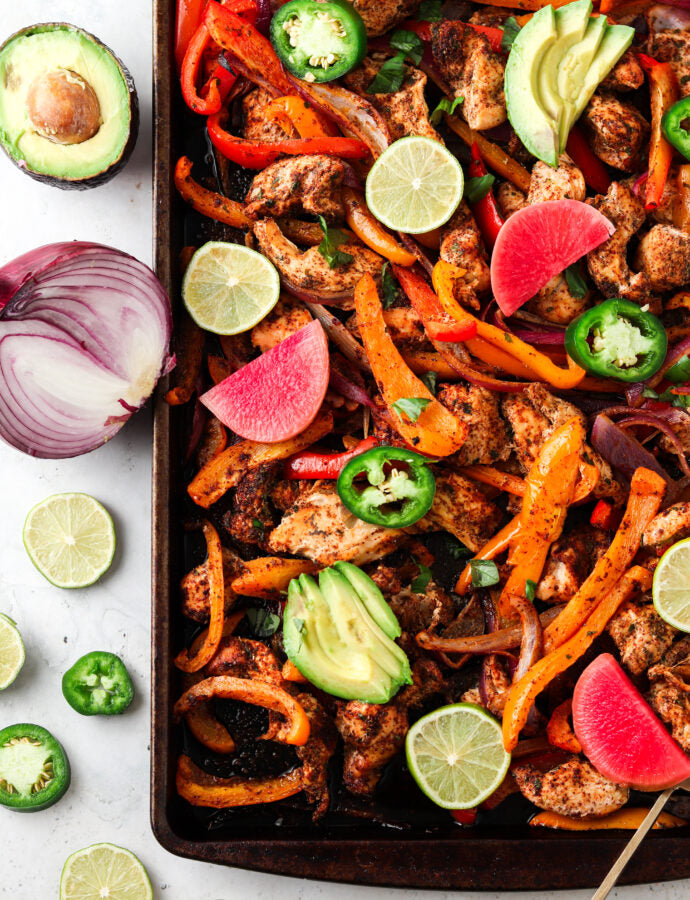 *PROTEIN & SAUCE ONLY* Chicken Fajita Bowl - REGULAR Portion