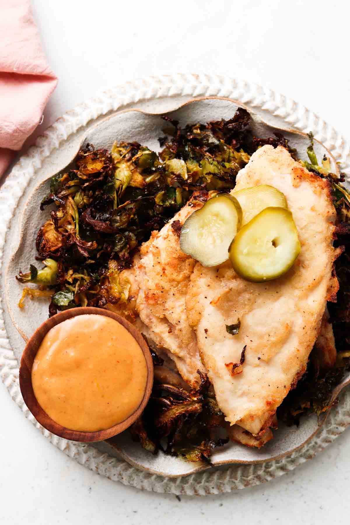 *PROTEIN & SAUCE ONLY* Paleo Copycat Chick-Fil-A Chicken and Sauce - CHICKEN BREASTS -  REGULAR Portion