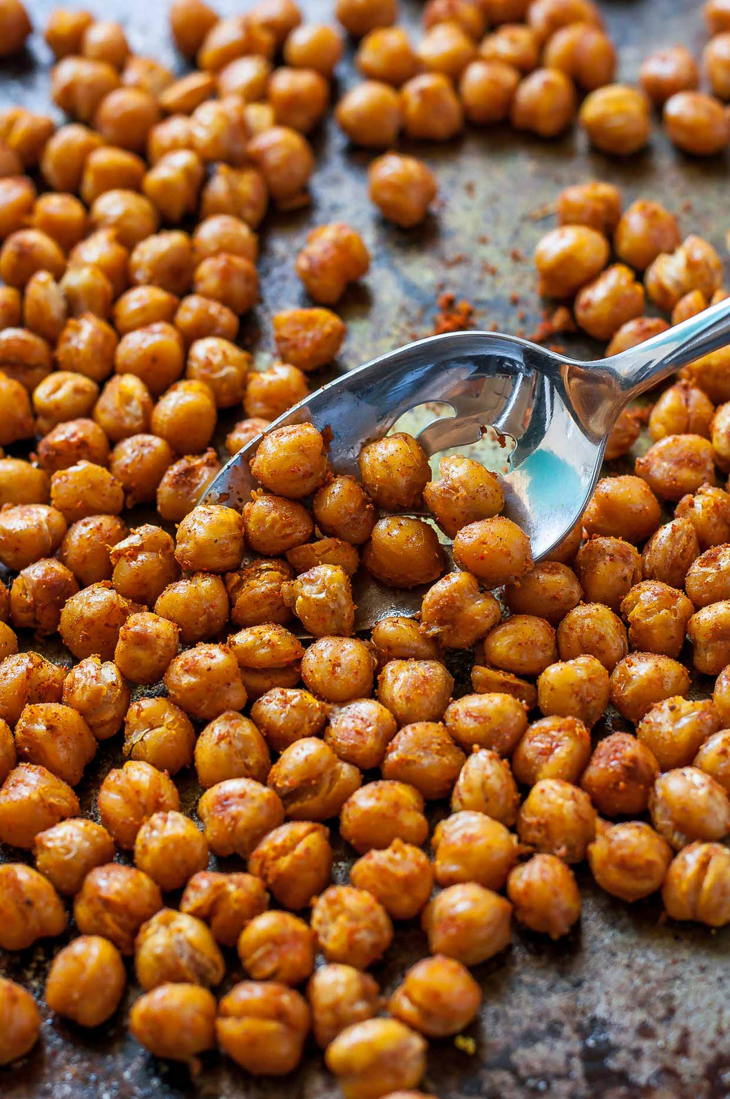 Container of Roasted Crunchy Chickpeas