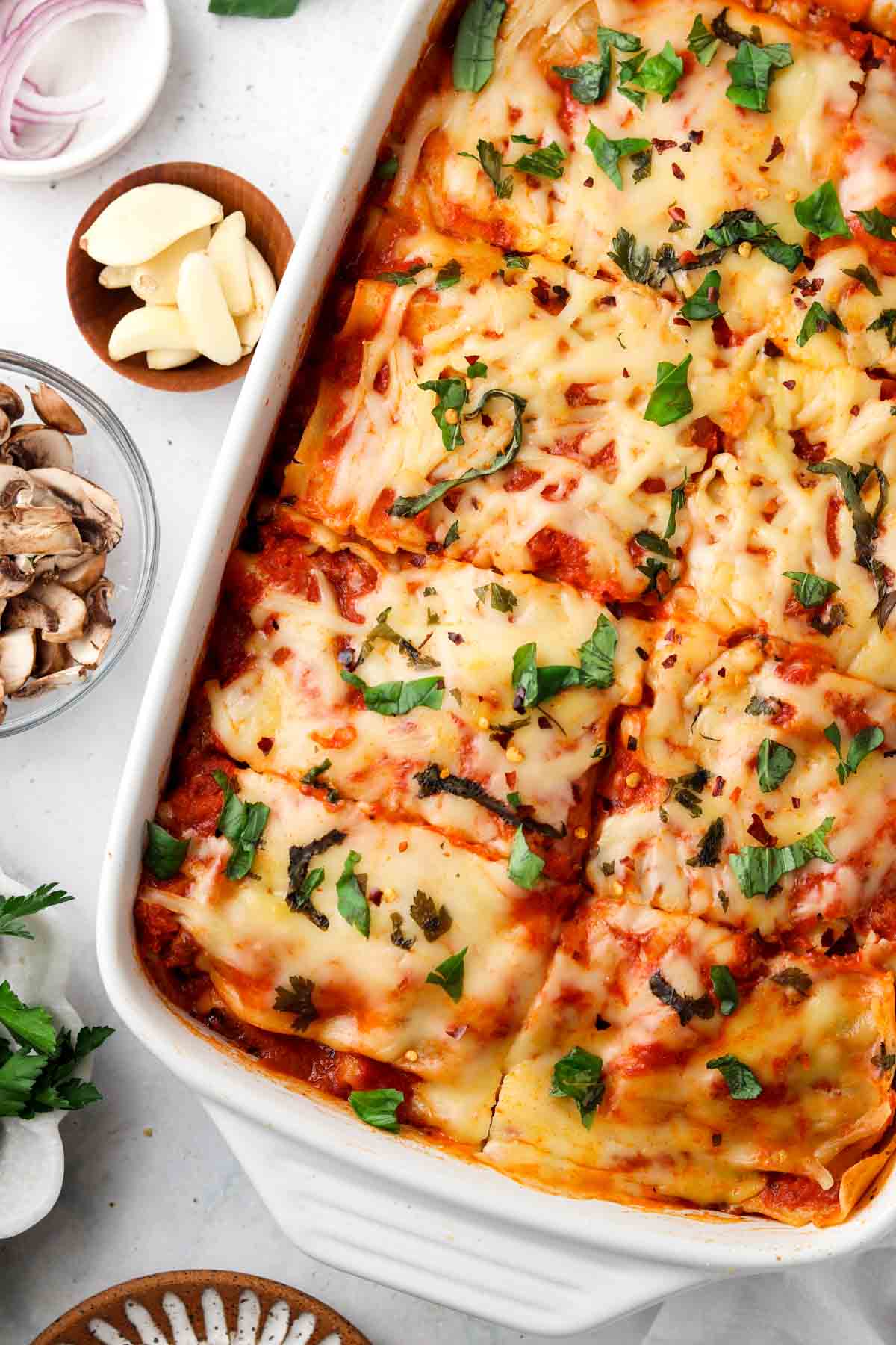 Meatless Cashew Cheese Lasagna - REGULAR Portion
