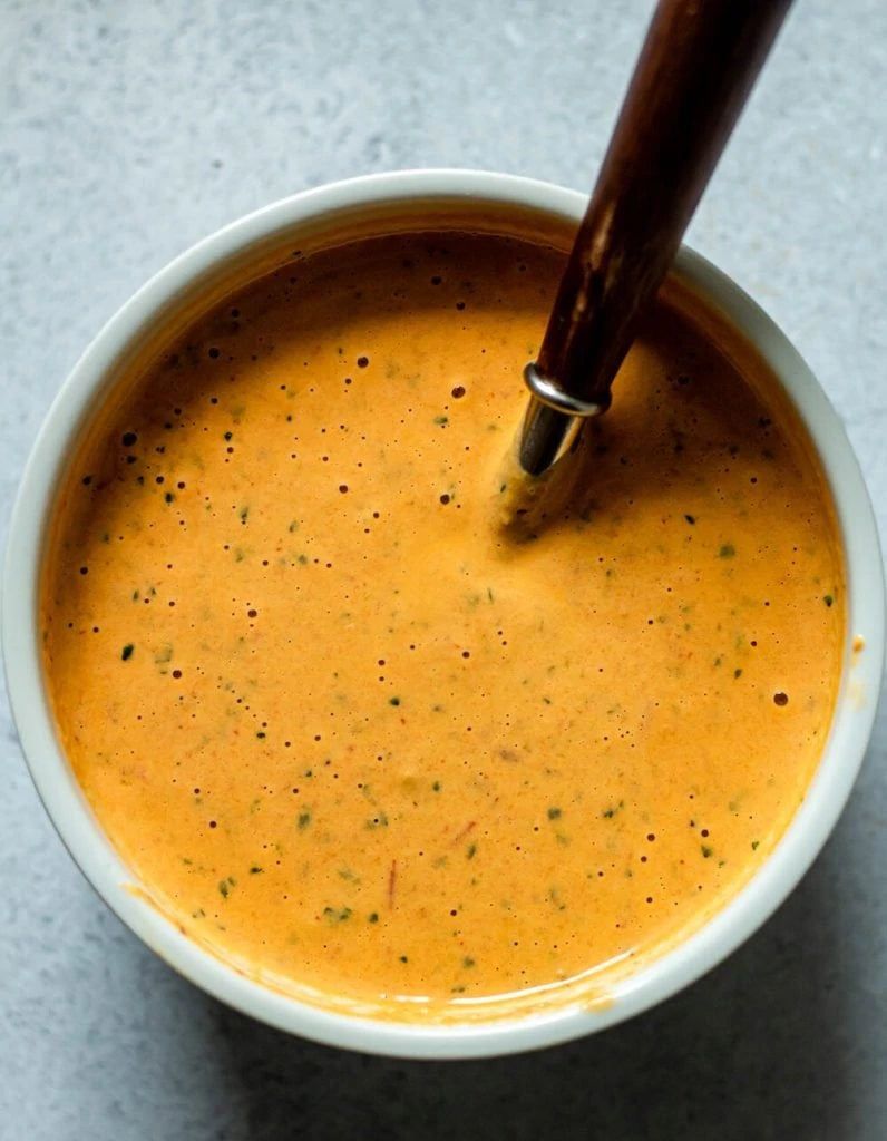 8 ounce Container of Chipotle Tahini Dressing