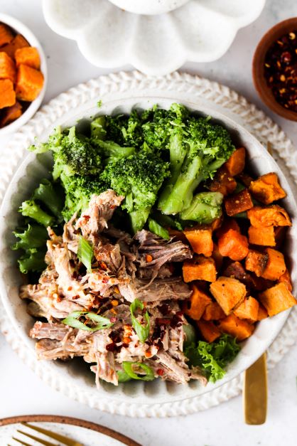 Honey Mustard Shredded Pork Bowl - REGULAR Portion