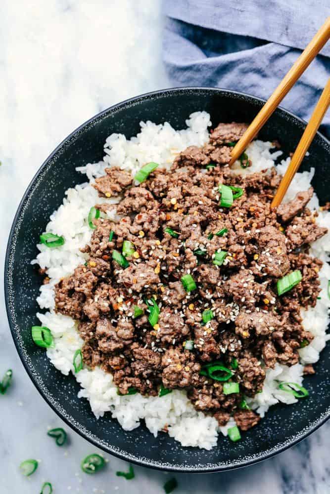 *PROTEIN AND SAUCE ONLY* Korean Bowl with Creamy Sauce - BEEF - REGULAR Portion