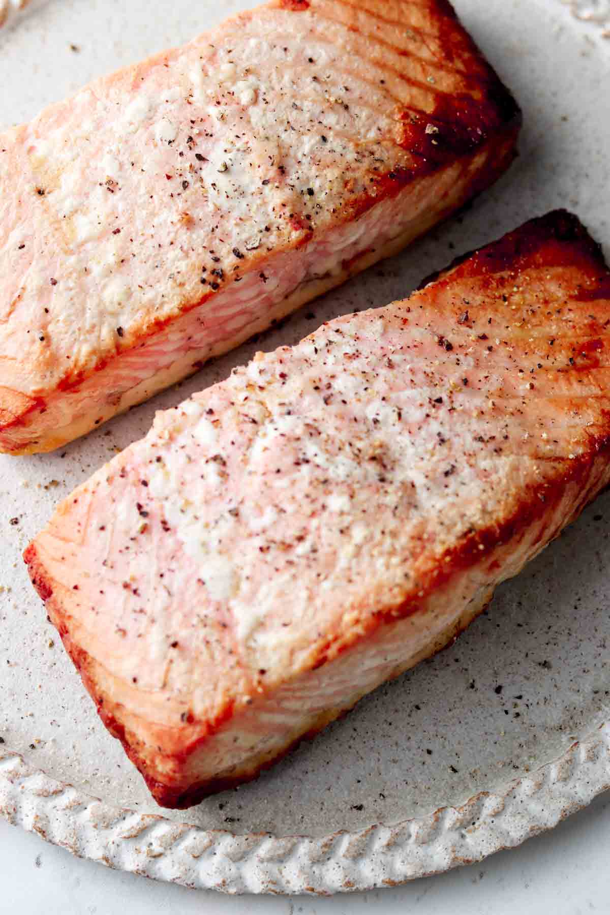 Individual Serving of Wild Caught Salmon Filets