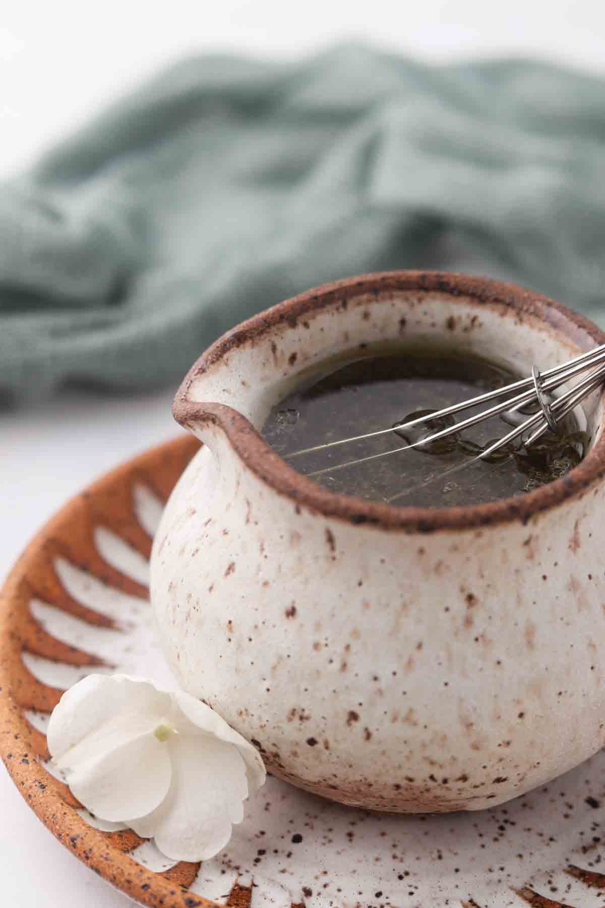 8 Ounce Container of Orange Poppyseed Dressing