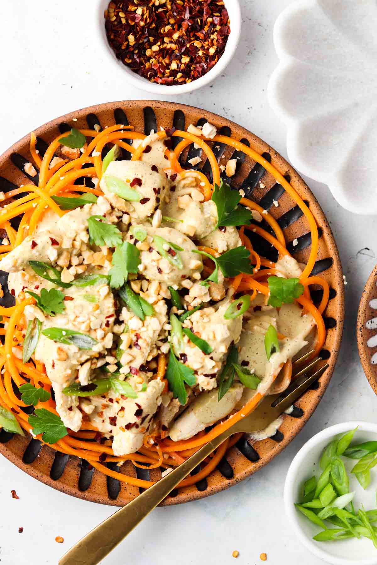 Spaghetti Squash Pad Thai - MINI Portion