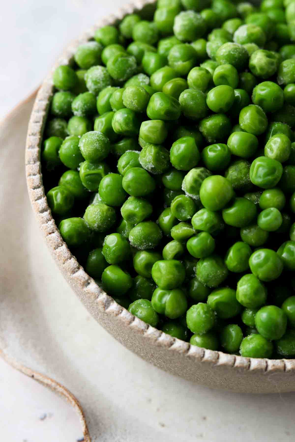 Individual Serving of Peas