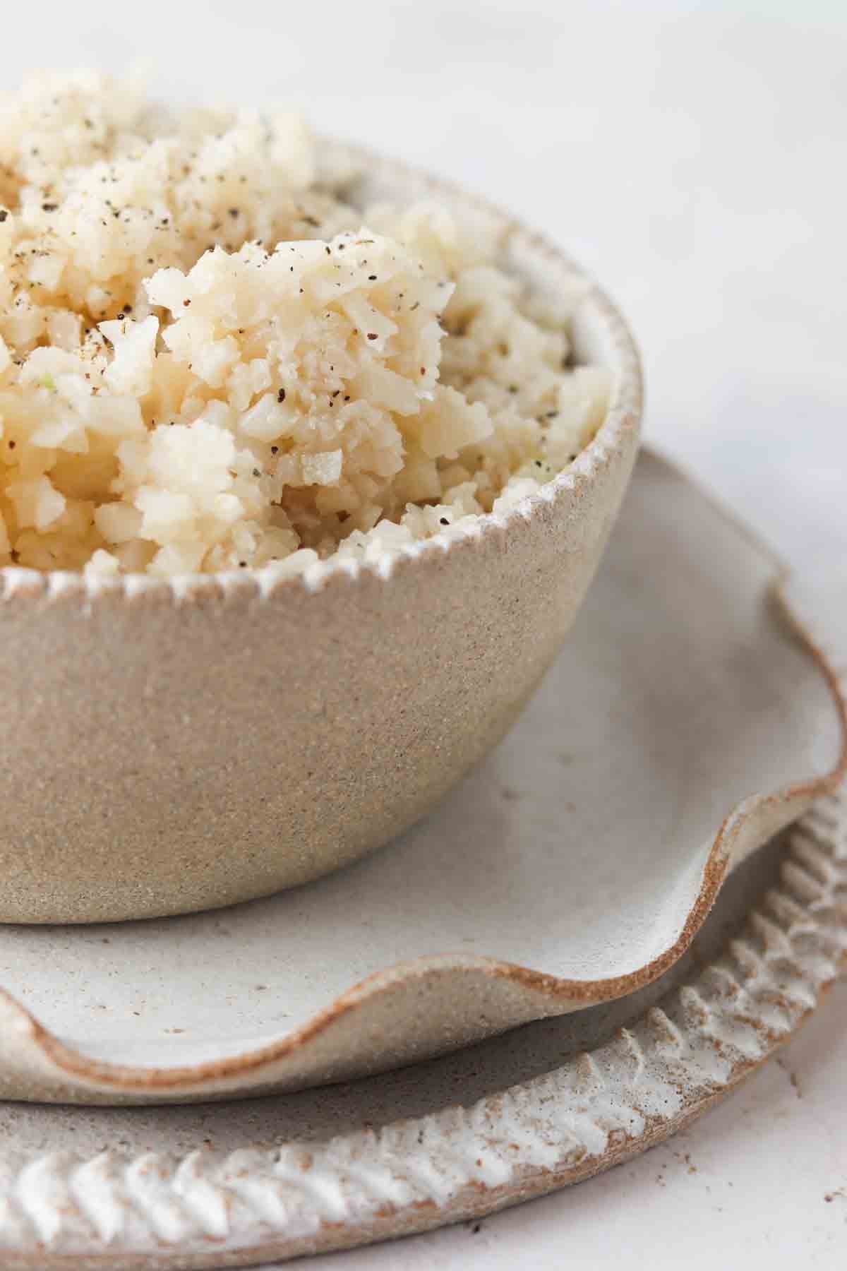 Container of Cauliflower Rice