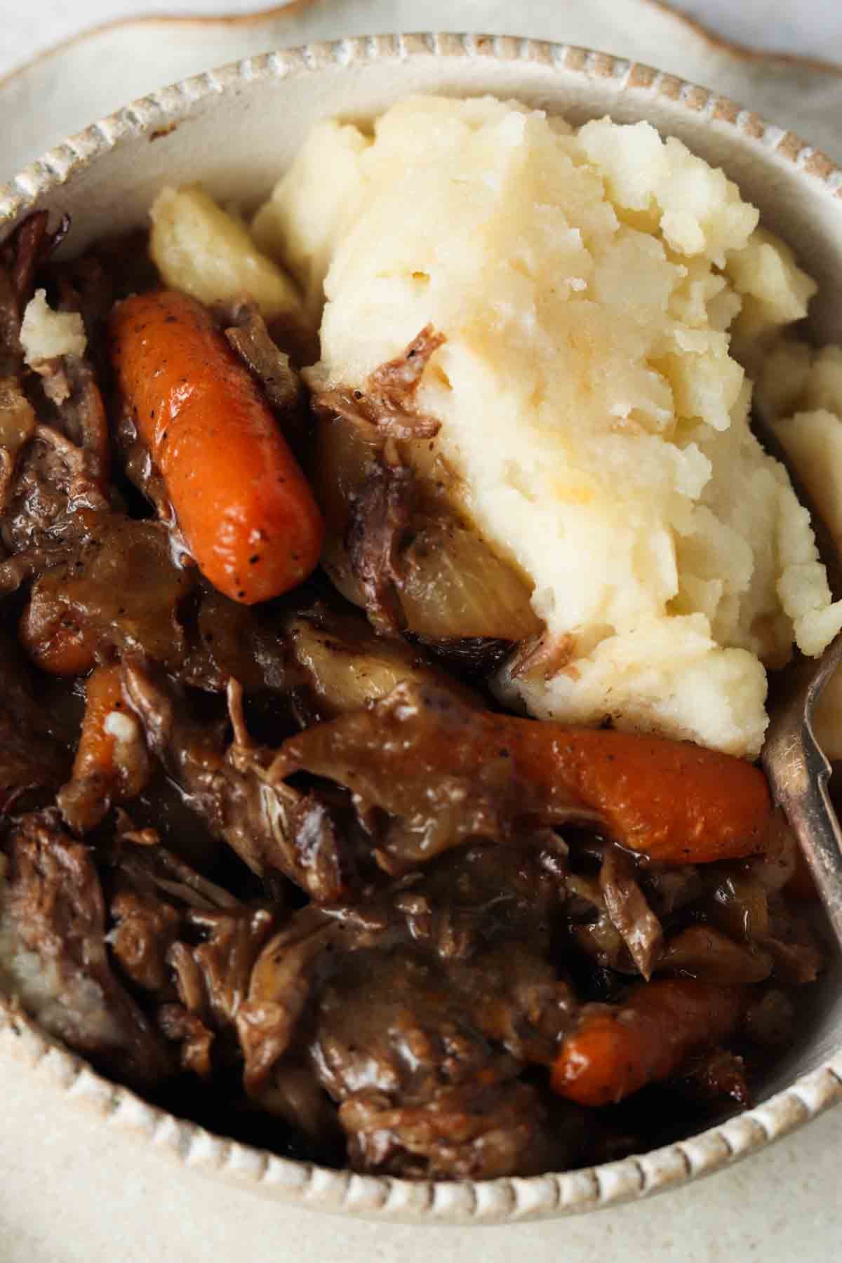 *PROTEIN & SAUCE ONLY* Pot Roast  - REGULAR Portion