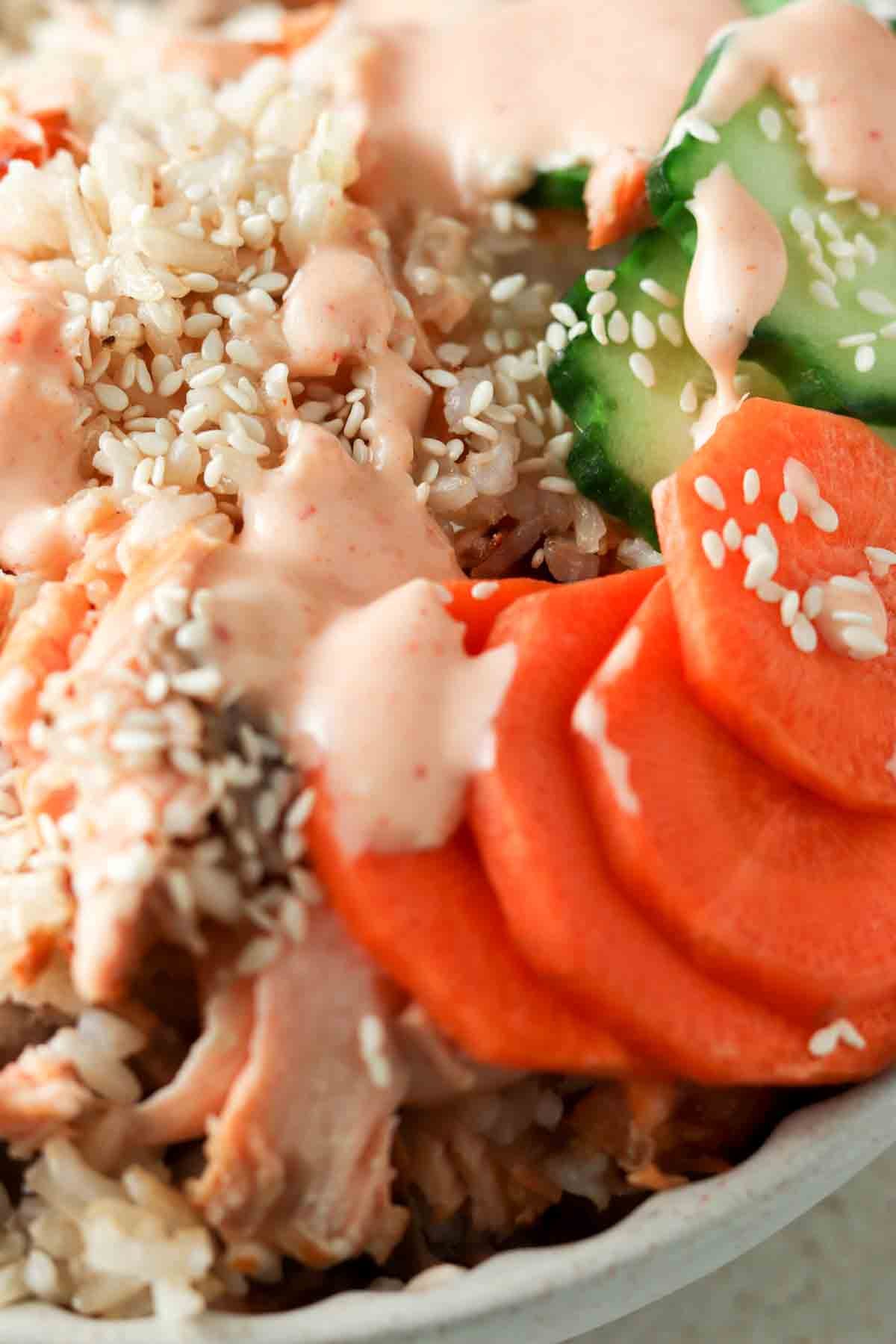 Spicy Salmon Bowl - REGULAR Portion