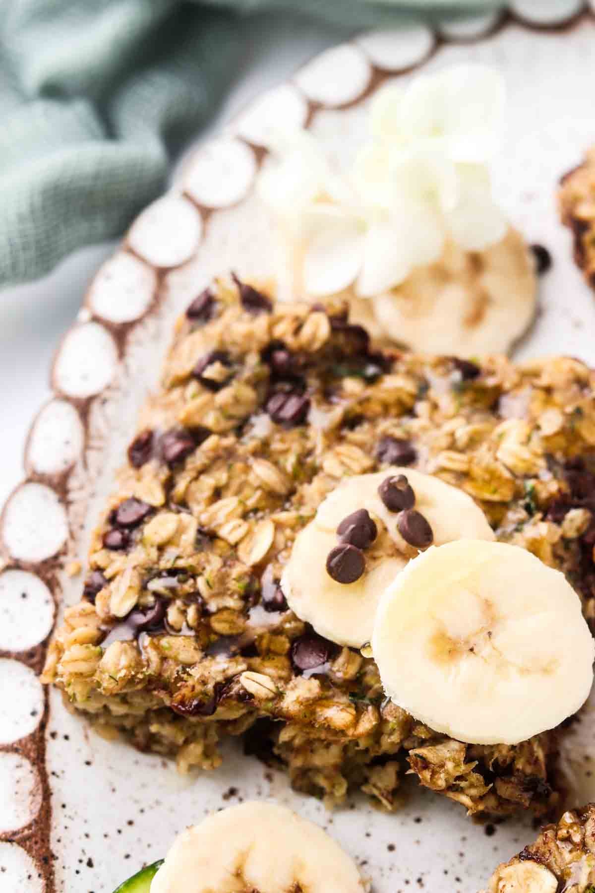 Zucchini Oat Bars
